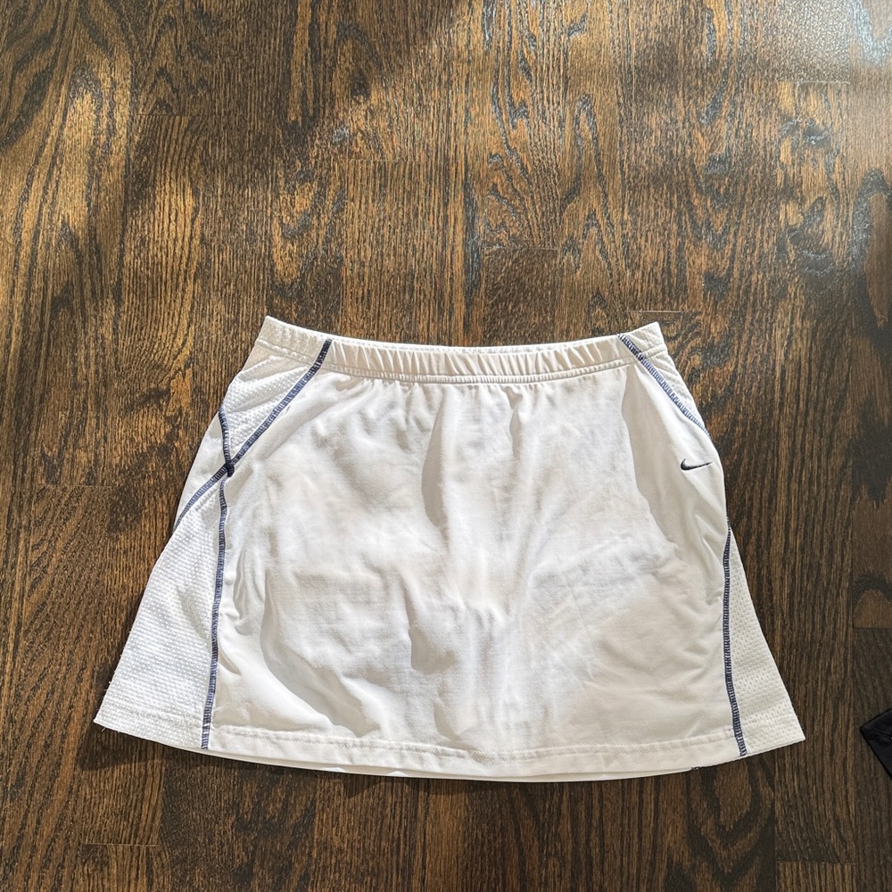 Nike White Dri-FIT Skirt